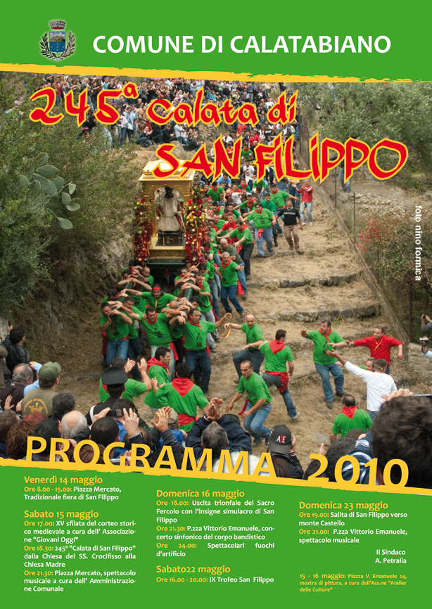 Manifesto programma San Filippo 2010