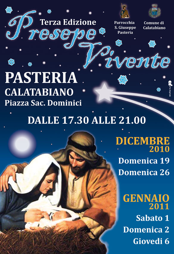 Presepe vivente 2010 a Pasteria