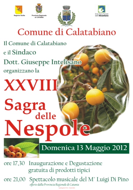 Locandina sagra delle nespole 2012